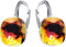 Silberne Ohrringe Exklusive Markenkristall Designs - Hochwertige Silber 925 Ohrhänger für Damen in verschiedenen Shades und Farben (Col.Top.Vocano)