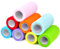 SLTAXAR 8 Farben Tüll Bunt Tüll Rolle Deko Tüll Stoff Hochzeit Tüllband Tüll Dekostoff Tisch Deko Tüll Dekoband Tüll Tischband 15cm x 25yard / 22.86m für DIY Tutu Rock Hochzeit Party Deko Geschenk