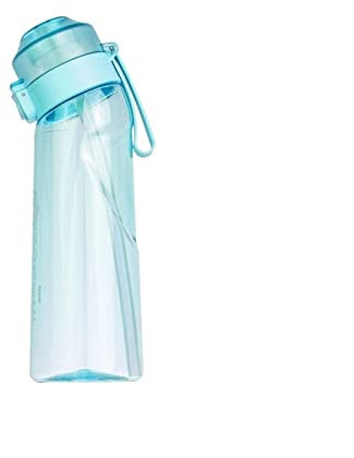 ZUOZUIYQ Kantinen & Wasserflaschen Wasserkocher mit Luftgeschmack, Gewichtsverlust, Fitness-Flasche, Fitnessstudio im Freien, Tragen von gesunden Gewürzen, Liebes-Trinkwasser (blau)