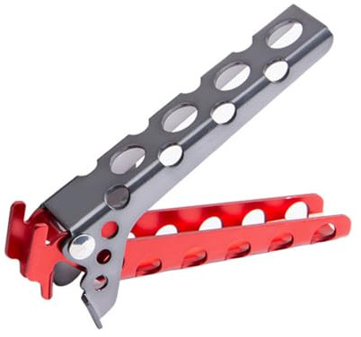 DONGKER Camping-Topfgreifer, Outdoor Griff-Zange, Schüssel-Verbrühungs-Backformen-Halter, rutschfest Topfzange für Zuhause, Outdoor, Camping Kochgeschirr