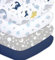 Little Grape Land Baby Spannbettlaken - Spannbetttuch für das Kinderbett 4 Pack - Weiche Mikrofaser - Oeko-Tex Standard 100 (4PK Dinosaurier - 70 x 140 cm)