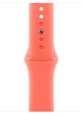 Apple Watch Band - Sportarmband - 42 mm - Mandarine - S/M