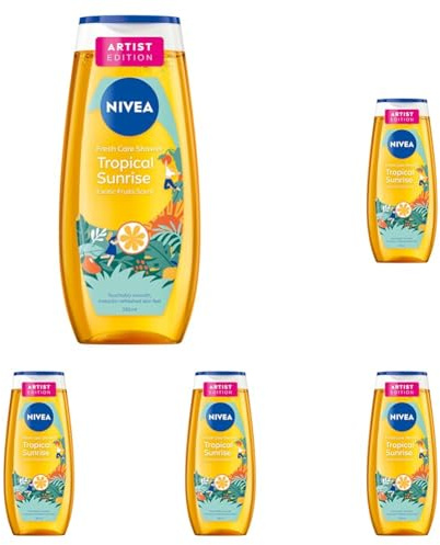 NIVEA Exotic Feeling Duschgel 250 ml (Packung mit 5)