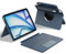 HOU Teclado Giratorio para iPad Air 11 (M3/M2) 2025, Funda Magnética Desmontable con Teclado para iPad Pro 11 (4ª/3ª/2ª/1ª) e iPad Air (7ª/6ª/5ª/4ª),con Panel Táctil, Retroiluminación,Español Ñ-Azul