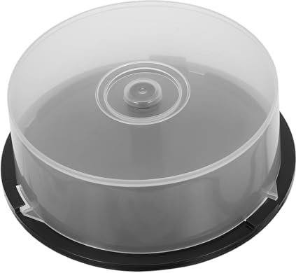 Alipis Cd Dvd-aufbewahrungsbox Aus Kunststoff Platz Für Discs Transparenter Behälter Für Sammlung Leicht Organisierbar Spart Wertvollen Platz Robuste Hülle Für Discs Und Dvds Einfache Han