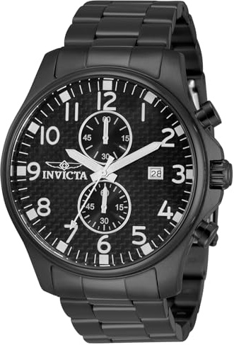 Invicta Specialty Edelstahl Herren Quarzuhrwerk - 48mm