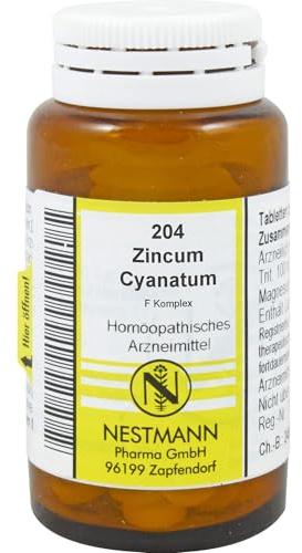 Nestmann Zincum cyanatum F Komplex Nr. 204 Tabletten, 120 St. Tabletten