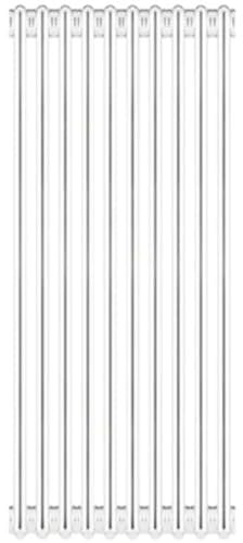 Ercos RADIATORE TUBOLARE ACCIAIO 4 COLONNE SCOMPONIBILE MODELLO 1800 4 Elementi