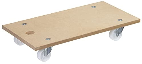 WAGNER Transporthilfe MM 1104 I 57,5 x 30 x 10 cm - ideal für Unhandliches, Geräte & Möbel I MDF Platte I Tragkraft 200 kg I Beste Beweglichkeit I strapazierfähig & robust - 20110401