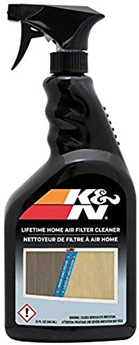 K&N HVAC Filter Cleaner: 32 Oz Spray Bottle Filter Cleaner and Refresher; Restores K&N Home Air Filter Performance; 99-6010