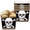 Boland B.V. 6 Cajas de cartón Pirata Jolly Roger 40 cl