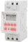 Digitale Zeitschaltuhr, DC 12V 30A 7 Tage Programmierbarer Timer, Mit Countdown-Funktion,16 EIN-/Aus-Einstellungen,LED-Anzeige,LCD Display Zeitschaltuhr