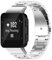 Yikamosi Compatible avec Garmin Forerunner 35 Bracelets,libération Rapide Bracelet de Remplacement en Acier Inoxydable Bracelet réglable en métal pour Forerunner 35/Forerunner 30,Argent