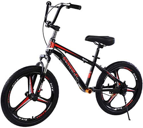 MLYY 16/18 20 Zoll Laufrad mit Bremsen/Fußstütze/Federung, Geschenk für große Kinder/Erwachsene/Jungen/Mädchen, Verstellbarer Lenker/Sitz ohne Pedal, unterstützt 100 kg (Color : Red, Size : 20 inch)