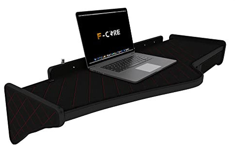 F-CORE Tische auf dem armaturenbrett LKW für Scania R 01.05-12.10 Doppel Mit schublade LED Panel 24V SCHWARZ/ROT