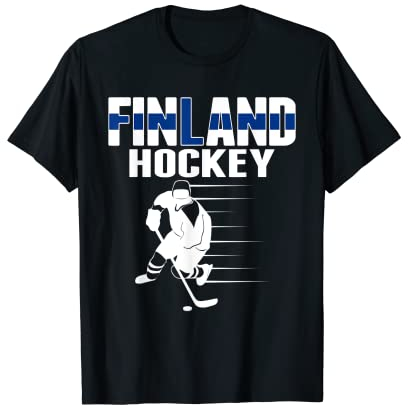 Finnland Eishockey-Fans Trikot - Support Finnish Hockey Team T-Shirt