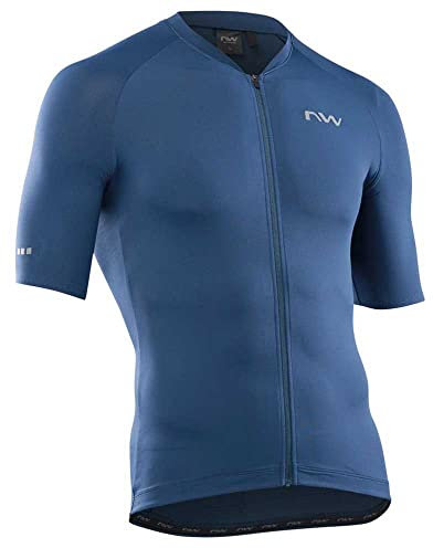 Northwave Essence 2 Fahrrad Trikot kurz blau 2023: Größe: L (50)