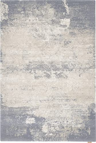 AGNELLA Bran Teppich - Wohnzimmer, Schlafzimmer, Wollteppich, Premium, Minimalistisch, Abstrakt Design, Elegant, Top, 120 x 180 cm - Beige