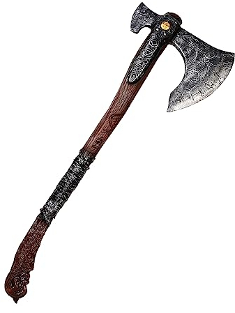 CoserWorld 1:1 Replik PU-Schaumhammer, mittelalterliche Äxte Kostümrequisite, Halloween Cosplay-Waffen, Medium