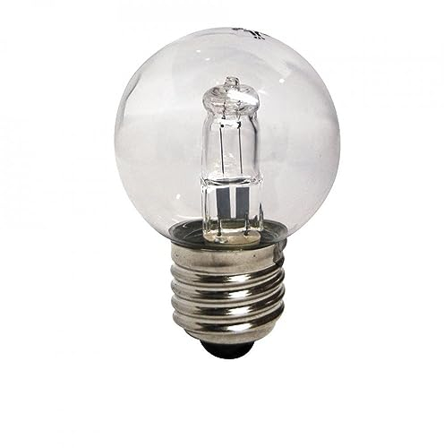 Swan Energiesparlampe, Halogenlampe, Golfball, 42 W, klar, E27, Edison-Schraube