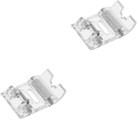 NUOBESTY Lot De 2 Pieds À Roulettes Pour Machine À Coudre Domestique Matériau En Métal Dur Pour Éviter Les Glissements