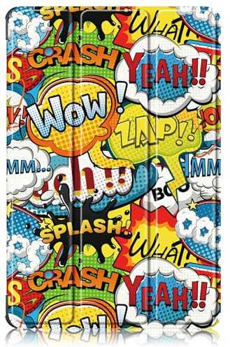 Yiernuo Custodia per Xiaomi Redmi Pad SE 11 Pollici Tablet,Ultra Sottile Cover con Funzione Supporto e Auto Sveglia/Sonno,Oye