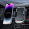 15W Kfz Handyhalterung mit Ladefunktion, automatische Klemmung, induktive Ladestation Auto, Super Coil Wireless Charger Auto kompatibel mit iPhone 16/15/14/13, Samsung Galaxy S25/S24