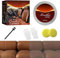 L0famy Leather Cleaner for Sofas, Leather Restorer Cream with Sponge, Brush and Gloves, Leather Repair Kit, Car Leather Cleaner, Leather Stain Remover (100G)