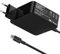 65W USB C Tipo C Ricarica Rapida Universale Caricabatteria Per Laptop Sostituzione Compatibile con HP, Dell, Acer, Asus, Samsung Chromebook Series Adattatore Cavo di Alimentazione