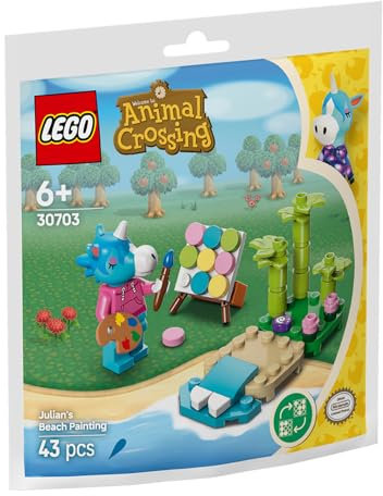 LEGO Konstruktionsspielzeug Animal Crossing Jimmys Strandgemälde