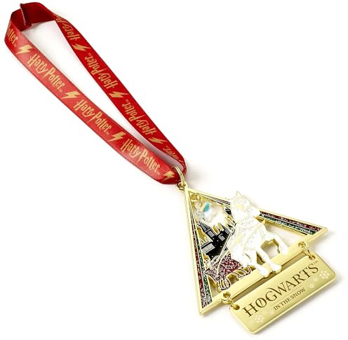 Harry Potter Décoration à suspendre Poudlard dans la neige