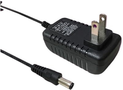 Chargeur de véhicule électrique 6v 12V, câble de Chargement de Poussette, Moto, Tracteur de Marche de Voiture 8V(12V-1000mA - 3 Meters Long)