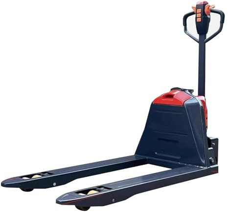 ATAPNLNMTZ Transpalette Électrique 2000 Kg, Chariot Élévateur Électrique, Frein pour Palette, Usage Entrepôt et Garage(26.9x61in/68.5x155cm)