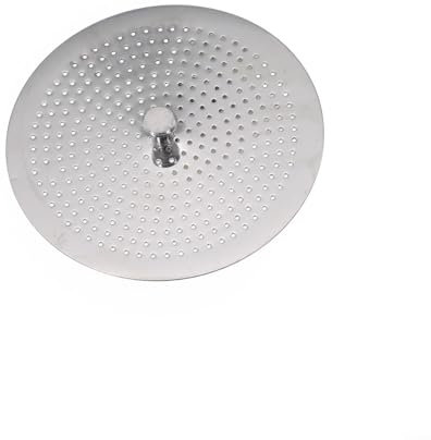 Pumixiy Edelstahl-Kaffeefilterkorb gepresstes Pulverreduzierer, Ersatzteil, kompatibel mit Mokkakanne, Espressokocher für 2, 4, 6, 9 Tassen, Silber (9 Tassen)