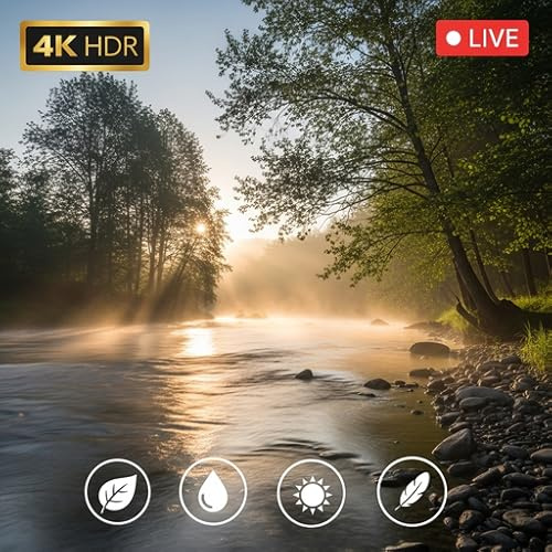 River Landscape 4K – Scenic Ambience Fire TV Screensaver