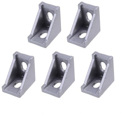 Aluminium Eckhalterung 10 Stück für Aluminiumprofil