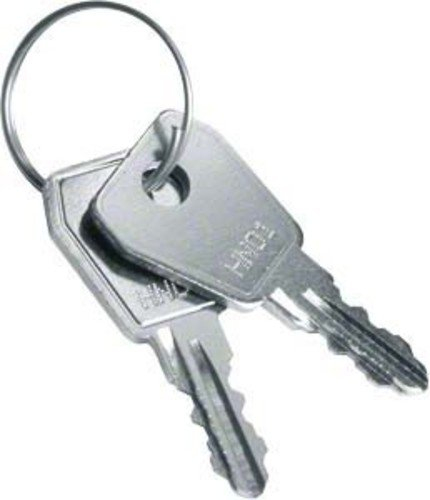 Hager VZ304N Ersatzschlüssel Volta, Metall, Silber, Riegel, Schlüssel, für Gebäude