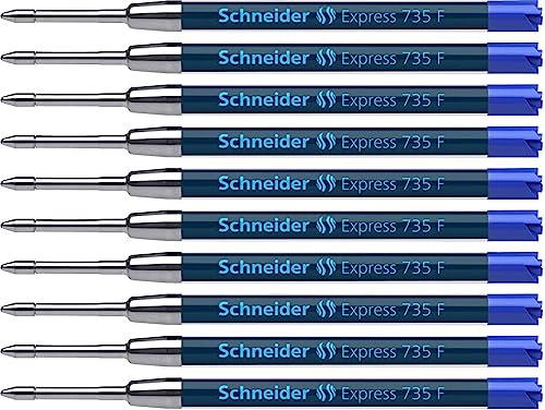 Schneider Express 735 F Internationale Großraummine (dokumentenecht) 10er Packung blau