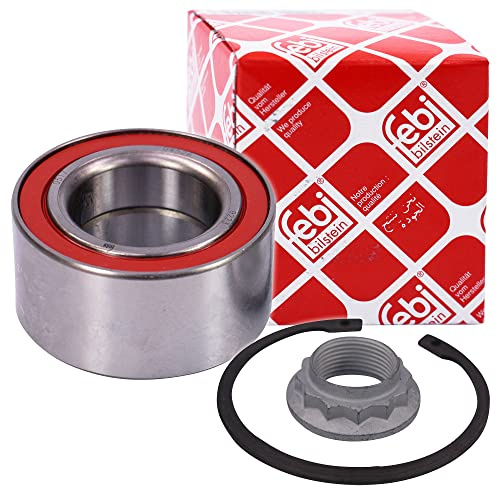febi bilstein 21996 Radlagersatz mit Achsmutter und Sicherungsring, 1 Stück | Kompatibel mit: BMW 3, 3, 3 Cabriolet, 3 Cabriolet, 3 Compact, 3 Compact, 3 Coupe, 3 Coupe, 3 Touring, 3 Touring, Z4 Roadster
