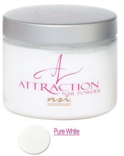 NSI Attraction Acrylic Nail Powder Eye Shadow – Pure White