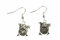Miniblings Schlagzeug Ohrringe Hänger Drummer Drums Musik Musiker Trommel - Handmade Modeschmuck I Ohrhänger Ohrschmuck versilbert