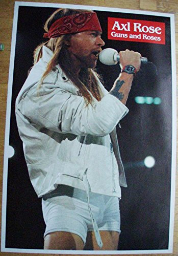 Poster Guns n' Roses Axl Rose Riesenformat 97 x 142 cm Giant-Poster XXL-Poster