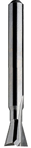 CMT 818.097.11 Solid Carbide Dovetail Bit, 3/8-Inch Diameter, 1/4-Inch Shank