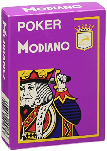 Modiano 300484 Italien Spielkarten, Lila