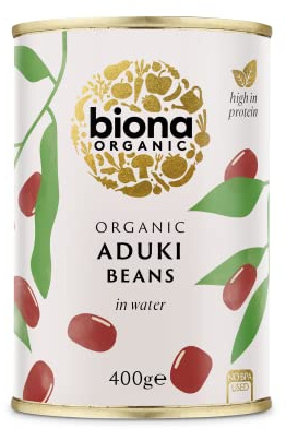Biona Organic Aduki Beans in Water 400g