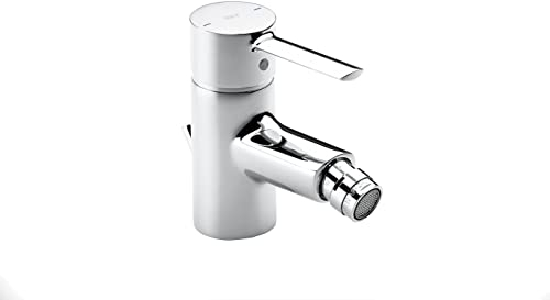 Roca Targa - grifo monomando para bidé con desagüe automático . Griferías hidrosanitarias Monomando. Ref A5A6060C00