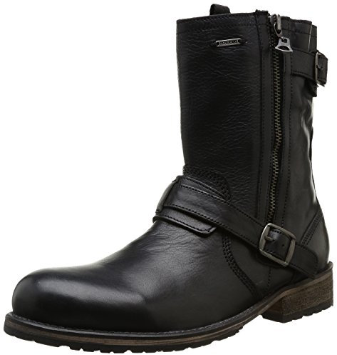 Pepe Jeans Melting Biker, Stivali da Motociclista Uomo, Nero (Black), 41 EU
