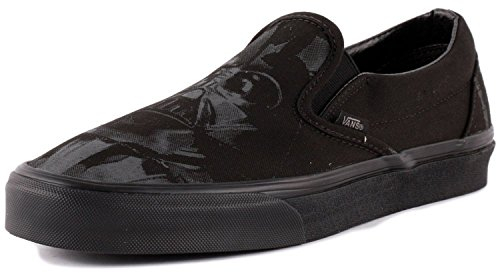 Vans Mocasines clásicos de Plataforma sin Cordones para Mujer, Black, 41 EU