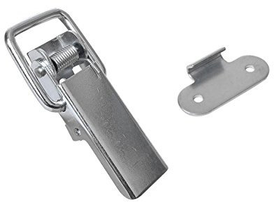 Lot de 2 fermeture à ressort + Gache - Remorque Caravane coffret - etc.