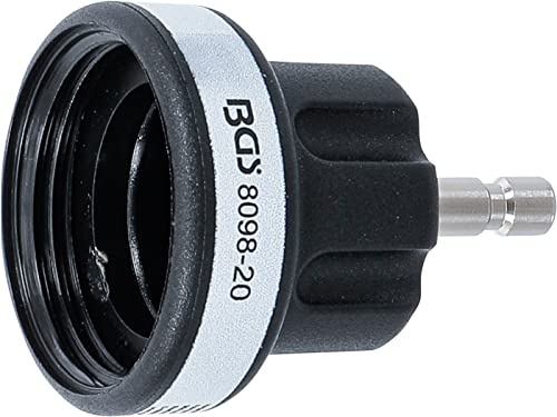 BGS 8098-20 | Kühlsystem-Adapter 20 | für 8027, 8098 | für Saab Ecopower | Für Handpumpe Art. 8027-1 | für Adapterschlauch 8027-33